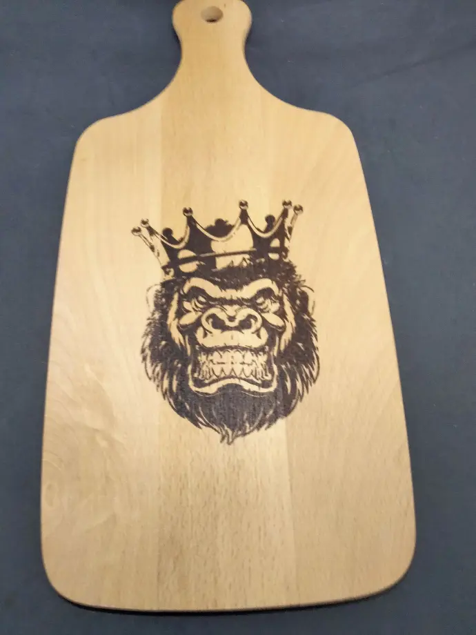 planche à découper gravée