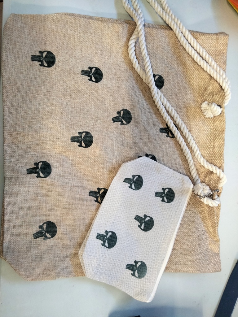 
Sac de plage avec pochette