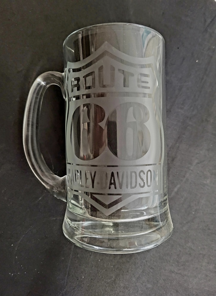Chope de bière gravée 50 ml
