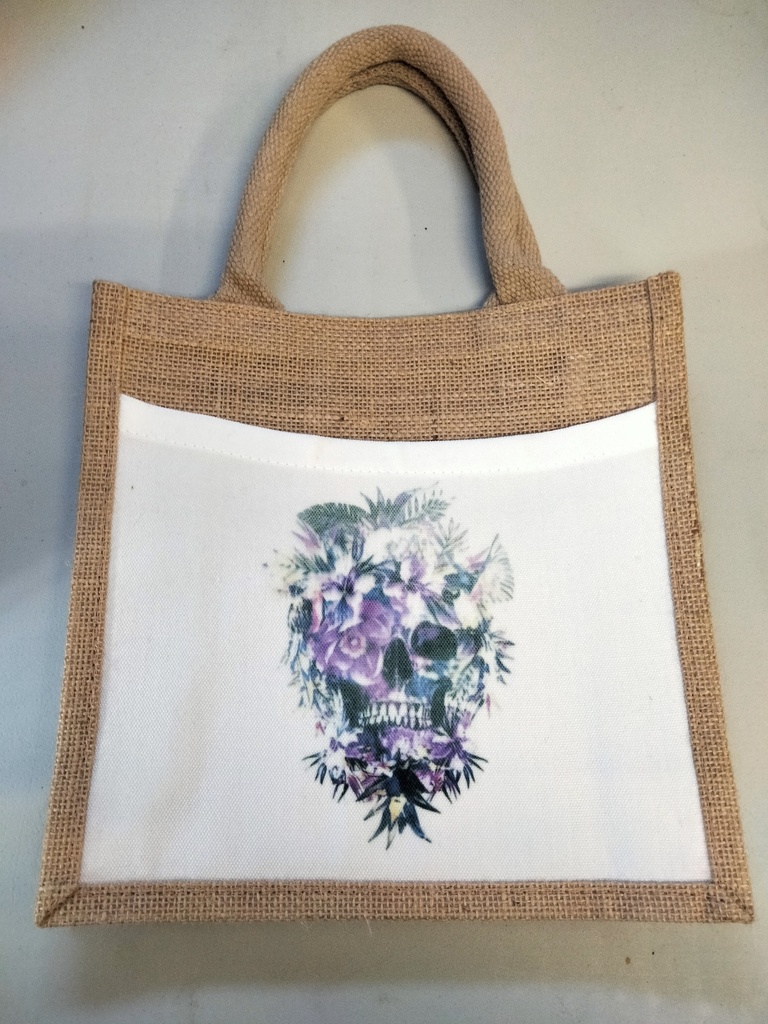 Petit sac en jute