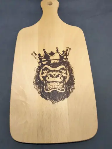 planche à découper gravée