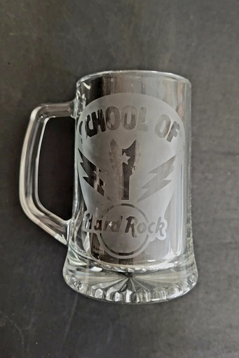 Chope de bière gravée 32 cl