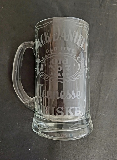 Chope de bière gravée 50 ml