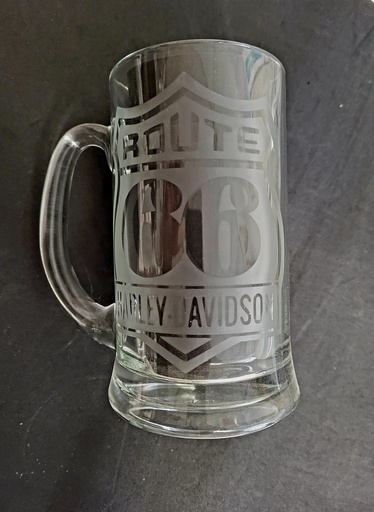 Chope de bière gravée 50 ml