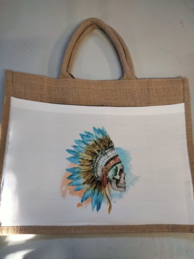 Grand sac en jute 
