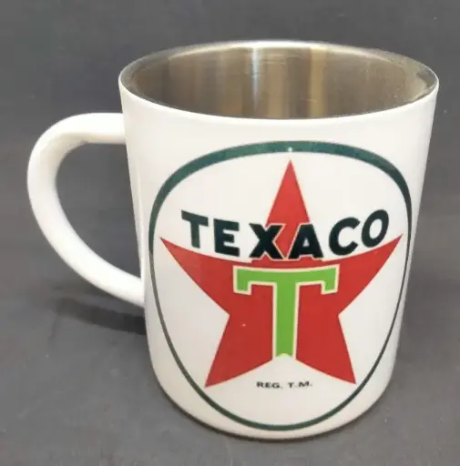 Mug acier inoxydable blanc 300 ml